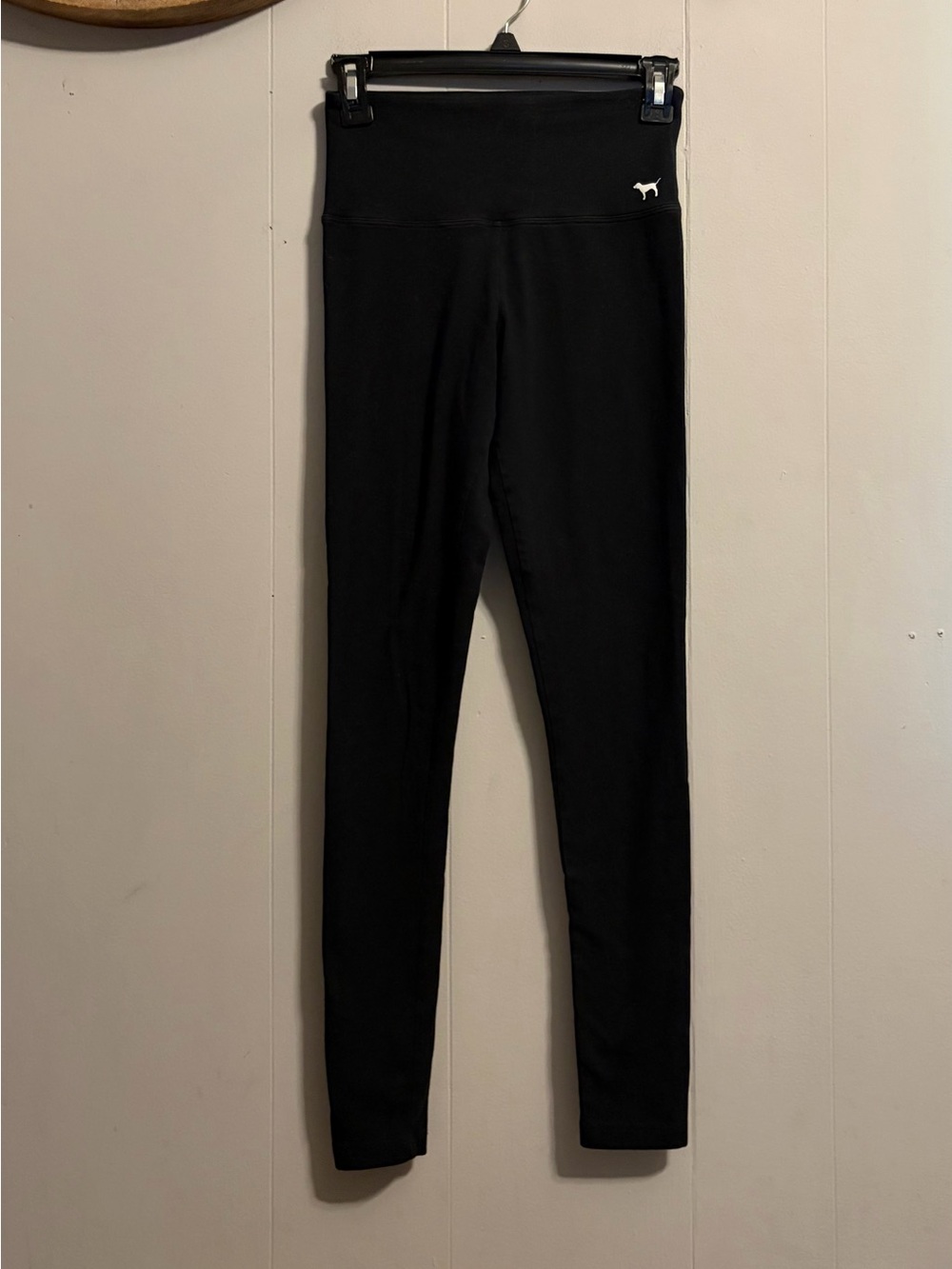 PINK Victoria's Secret Black High-Waist Yoga Leggings